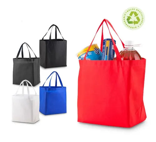 100 Bolsas Ecológicas Cambrel 44 x 37 x 10